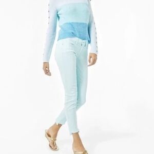 Lilly Pulitzer Aqua Jeans